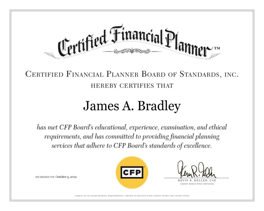 Digital CFP Certificate